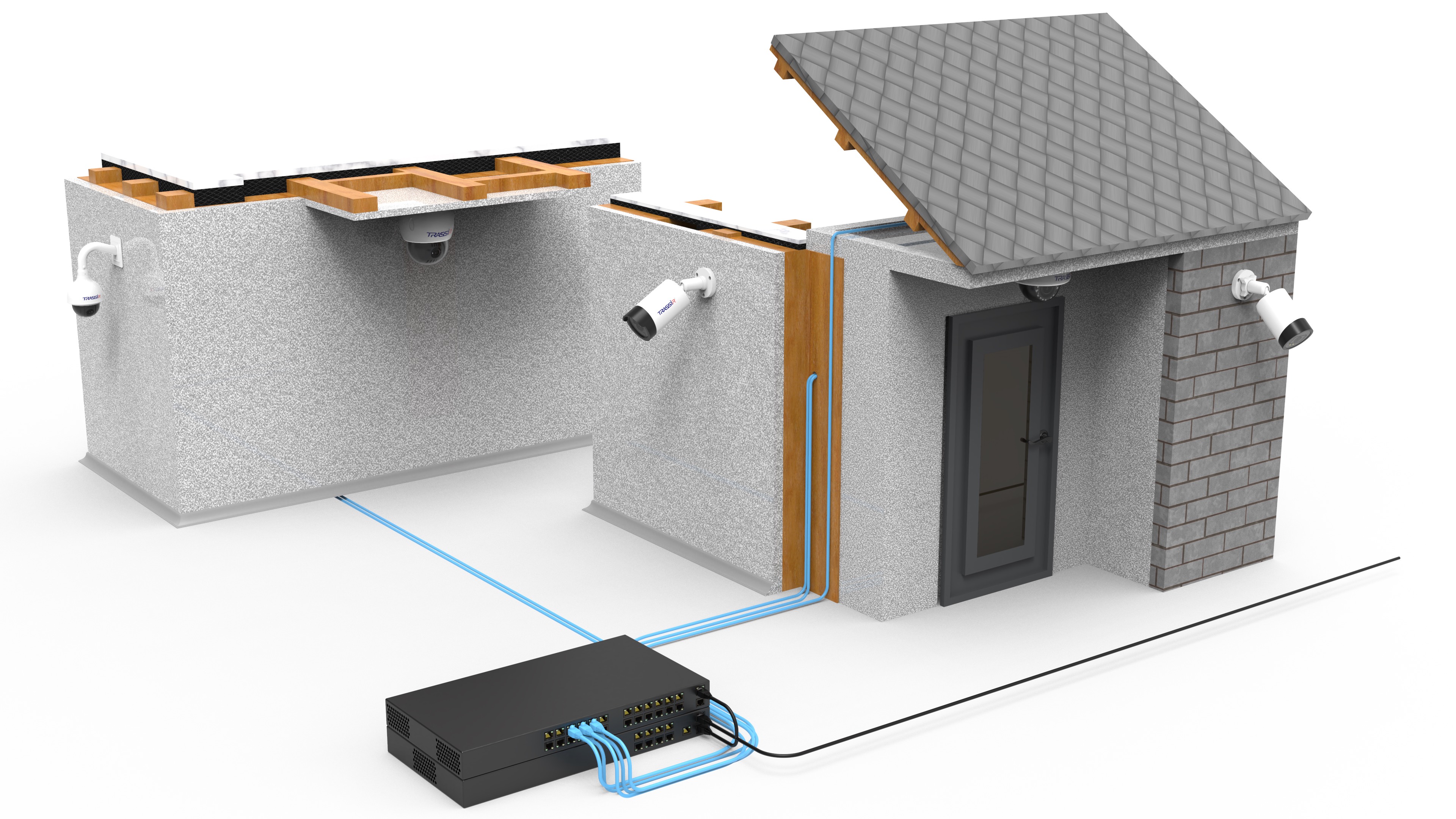 RRSTEKONE Network Integration - Cameras connected to NVR